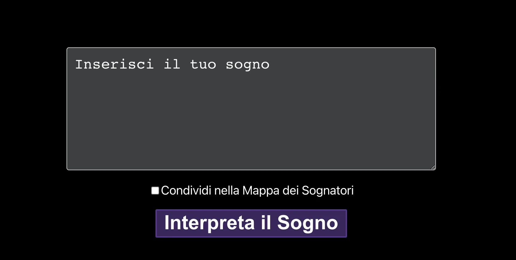 Interpretare i sogni con Intelligenza Artificiale