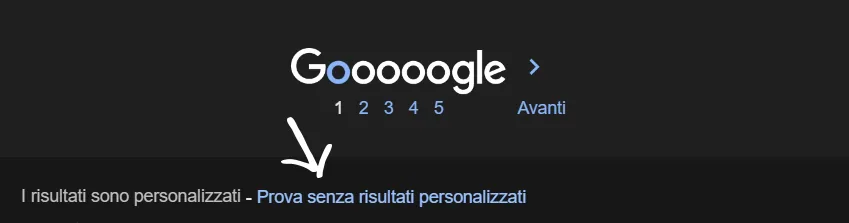Google introduce ricerche senza personalizzazione
