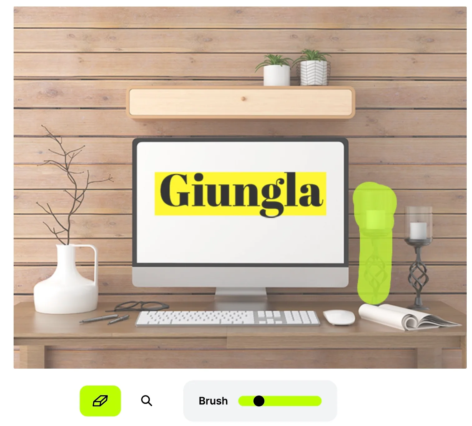 Rimuovere oggetti dalle foto con AI