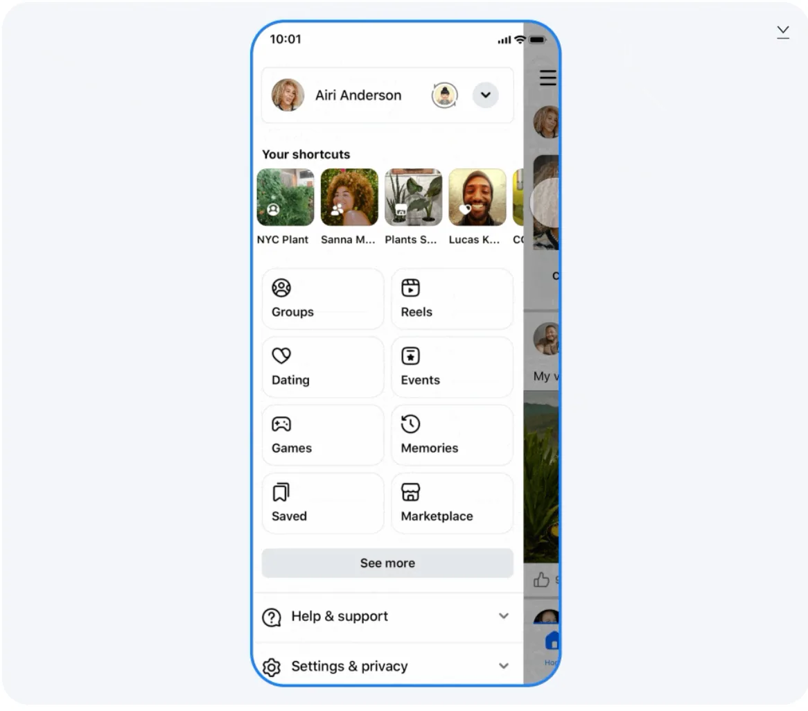 Facebook cambia, il marketplace torna centrale