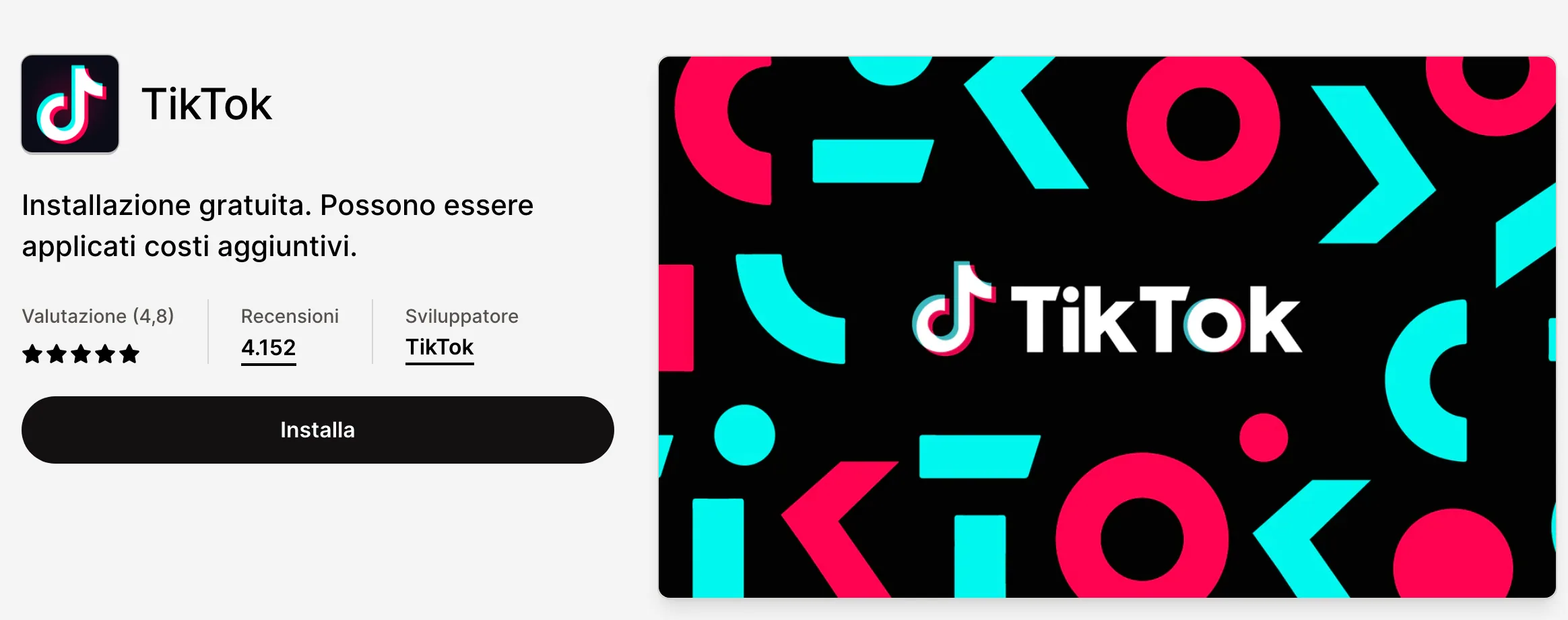 guadagnare con TikTok e Shopify